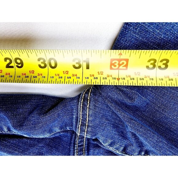 Torrid Size 22 Women's 31 Inch Inseam Boyfriend Blue Denim 5 Pocket Logo Jeans - Picture 7 of 12